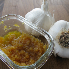 Garlic in oil